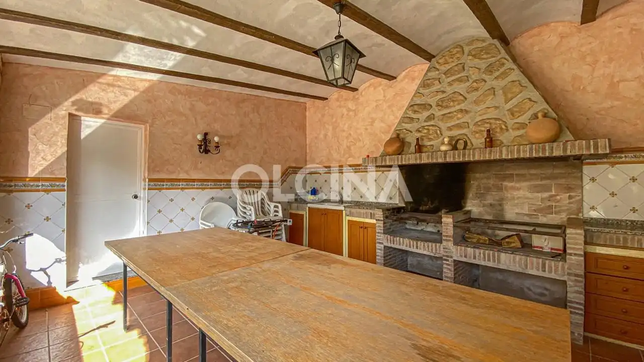 Cocina de Casa o chalet en venta en Alcoy / Alcoi con Jardín privado y Piscina