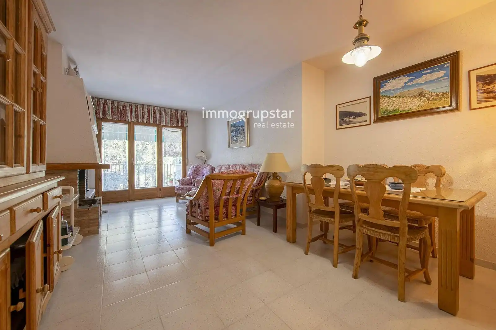 Sala d'estar de Apartament en venda en Palafrugell amb Terrassa, Traster i Piscina