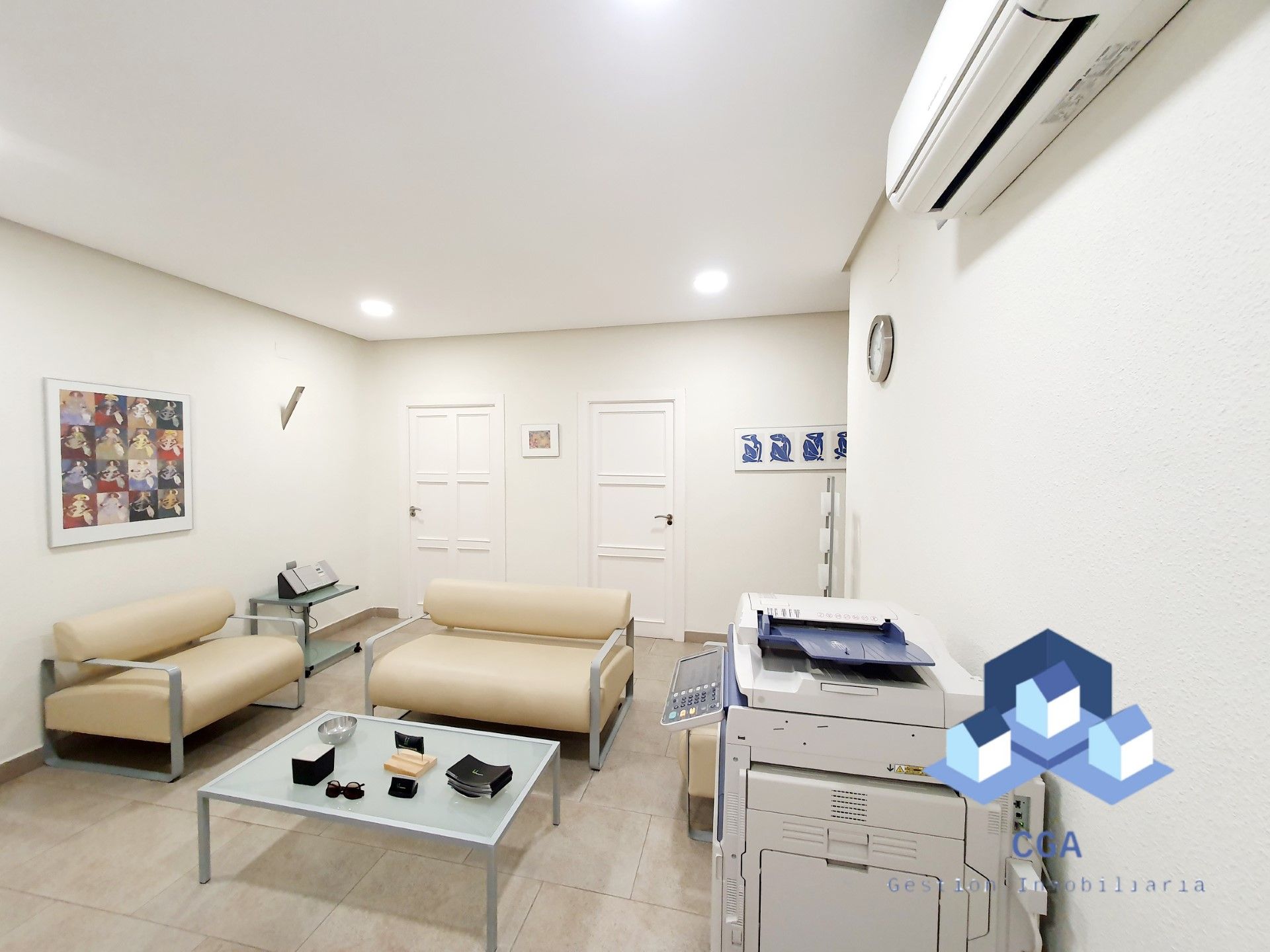 Sala d'estar de Oficina de lloguer en Lorca amb Aire condicionat, Moblat i Internet