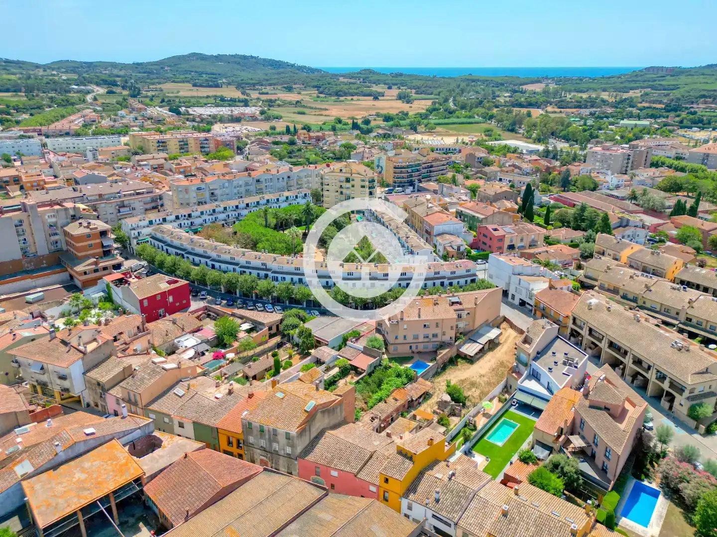 Vista exterior de Casa adosada en venta en Palafrugell con Calefacción, Parquet y Terraza