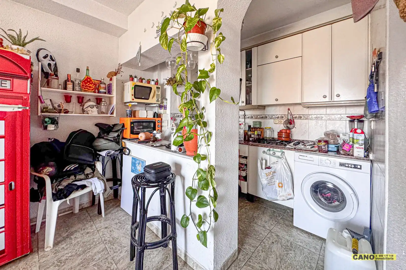 Kitchen of Flat for sale in Roquetas de Mar  with Terrace and Swimming Pool