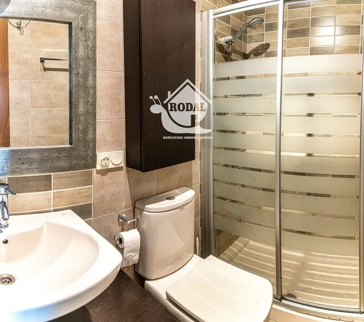 Baño de Dúplex en venta en Huércal de Almería con Aire acondicionado, Calefacción y Jardín privado