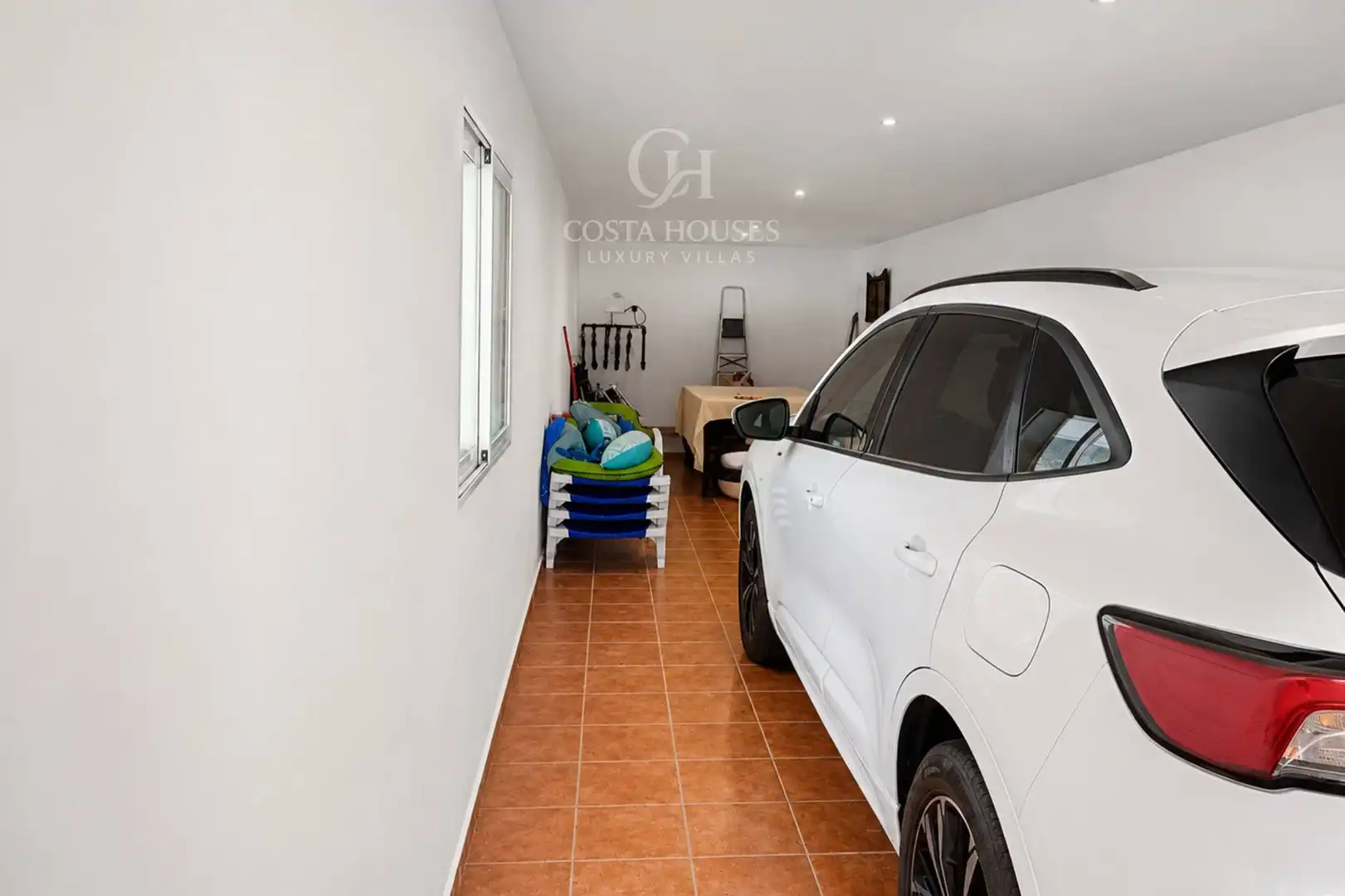 Parking de Casa o chalet en venta en Jávea / Xàbia con Aire acondicionado, Calefacción y Jardín privado