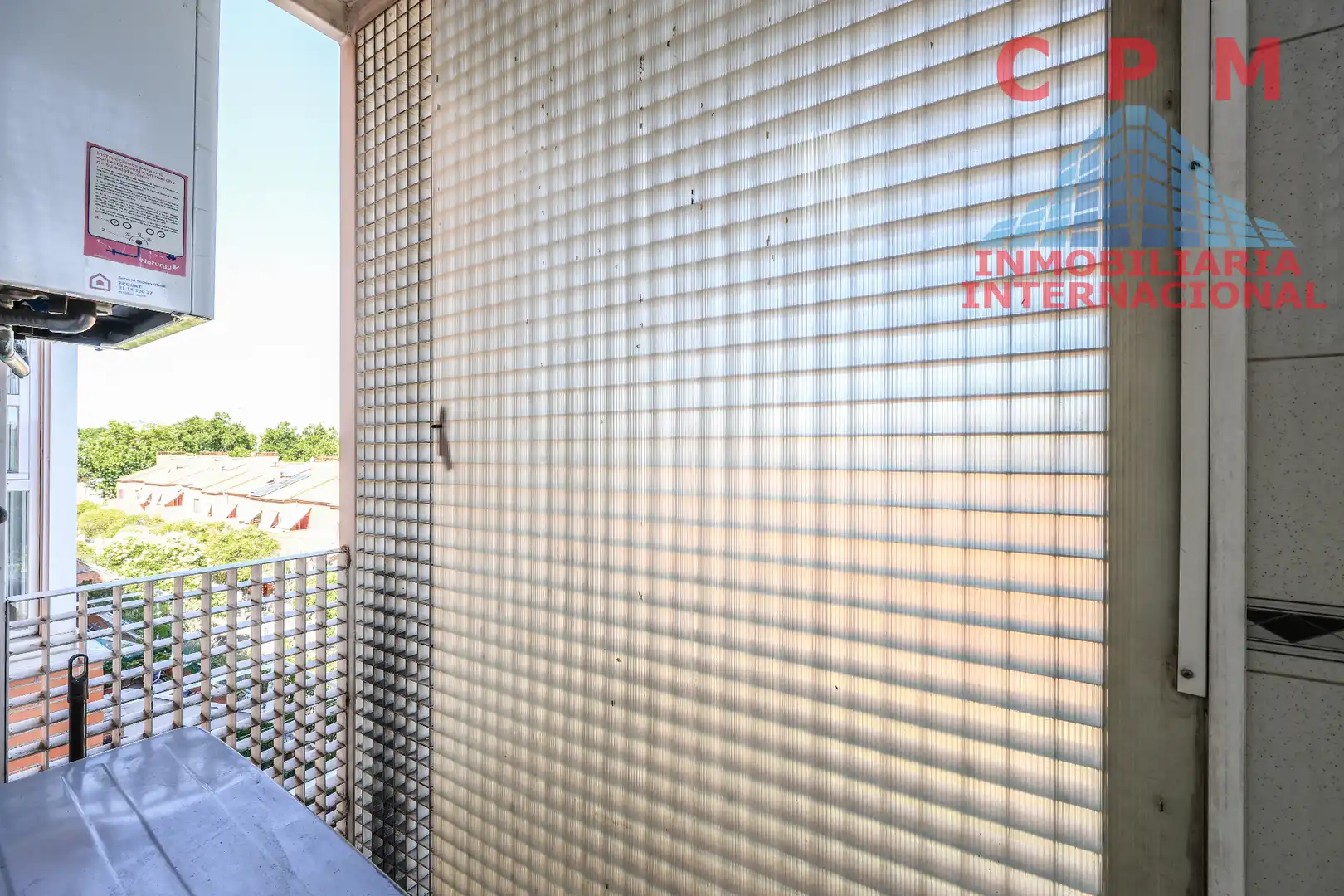 Balcony of Flat for rent in Madrid  with Air Conditioner, Heating and Parquet flooring