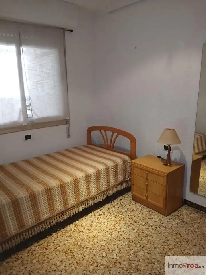 Bedroom of Flat for sale in Castellón de la Plana / Castelló de la Plana  with Terrace and Furnished