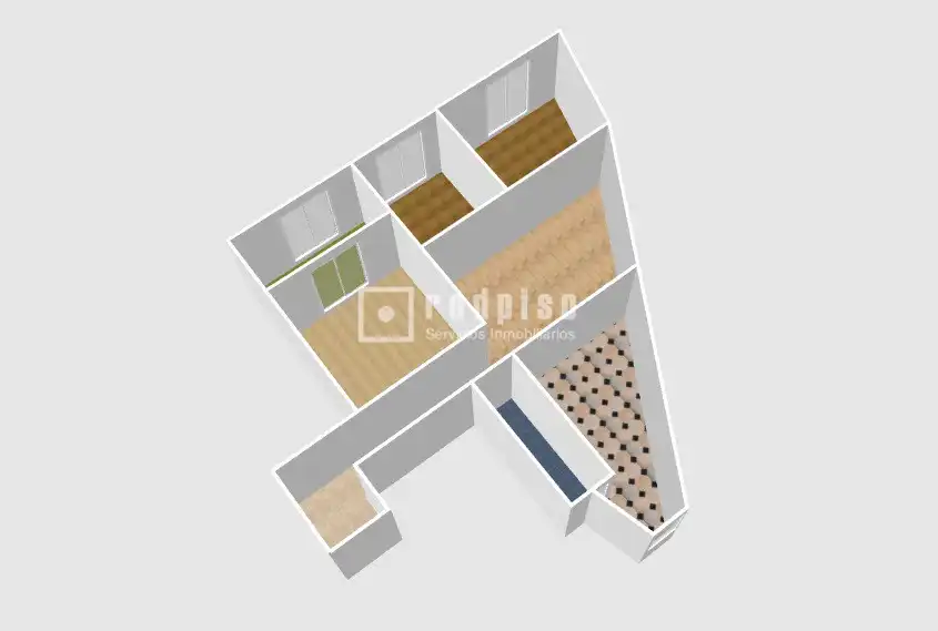 Piso en venta en Madrid con Calefacción y Terraza