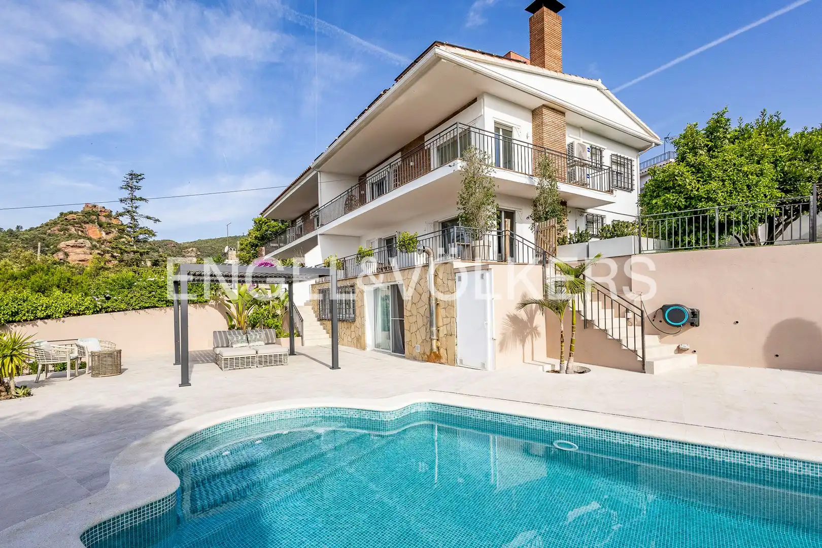 Piscina de Casa adosada en venta en Gavà con Aire acondicionado, Calefacción y Jardín privado