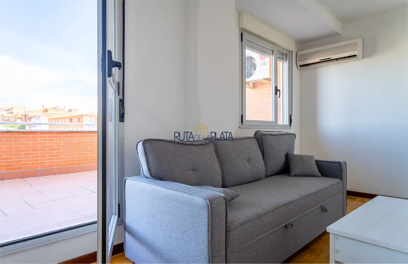Terraza de Ático de alquiler en Zamora Capital  con Aire acondicionado, Calefacción y Parquet