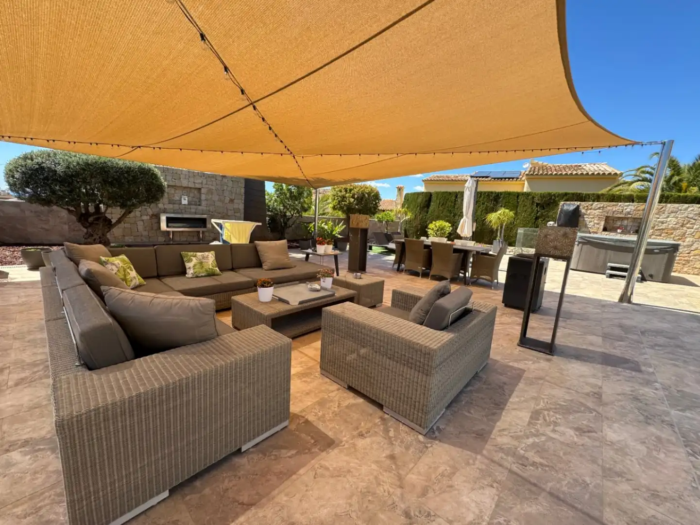Terrace of Houses for sale in Moraira  with Air Conditioner, Heating and Private garden