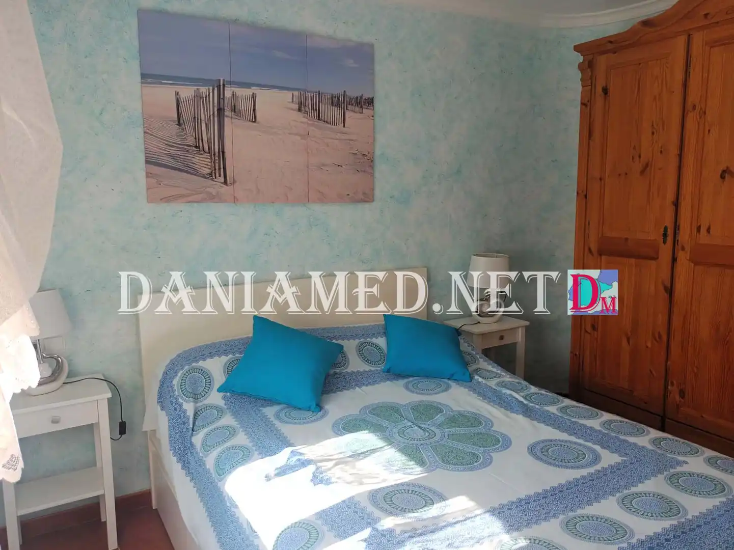Schlafzimmer von Haus oder Chalet zum Verkauf in Dénia mit Klimaanlage, Heizung und Privatgarten
