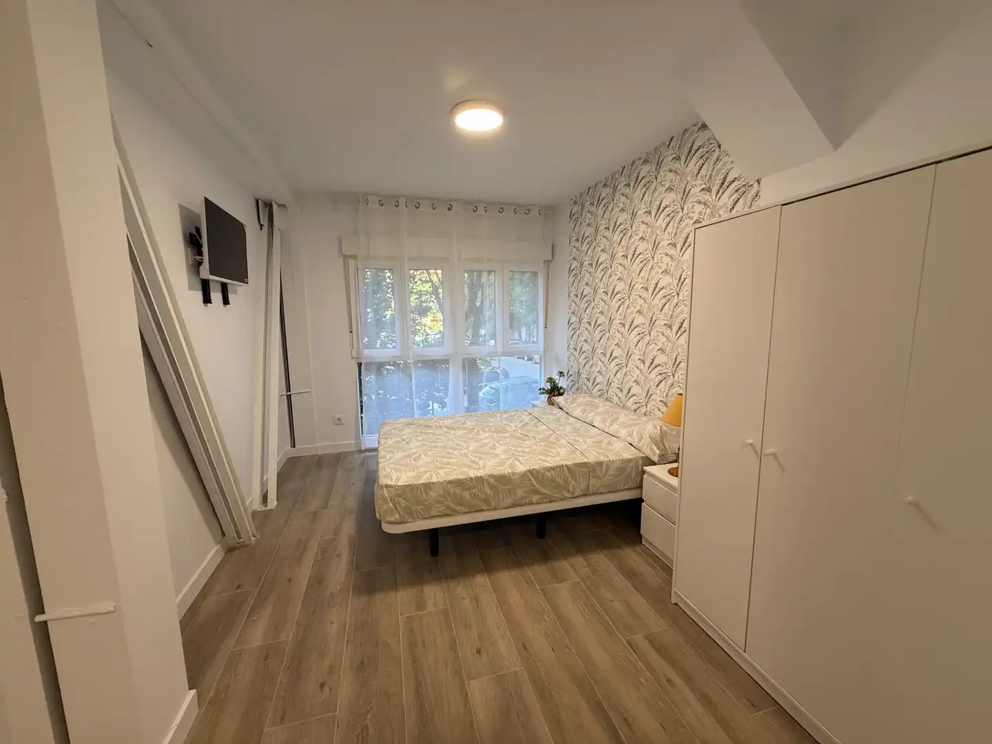Schlafzimmer von Wohnung zur untervermieten in Madrid mit Heizung