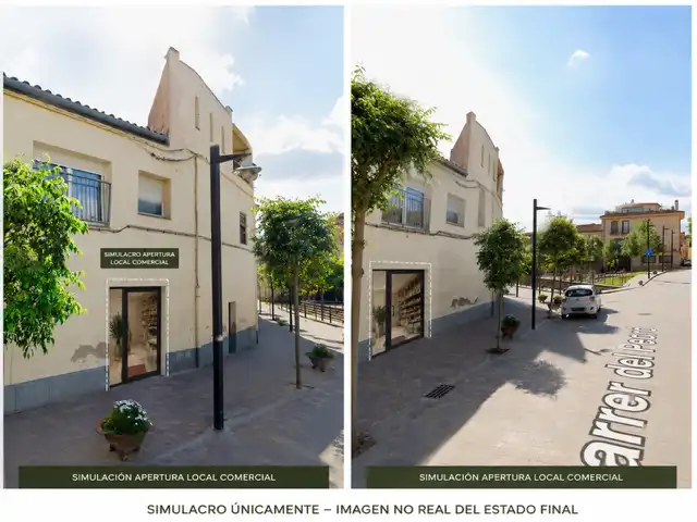 Vista exterior de Local en venta en Verges