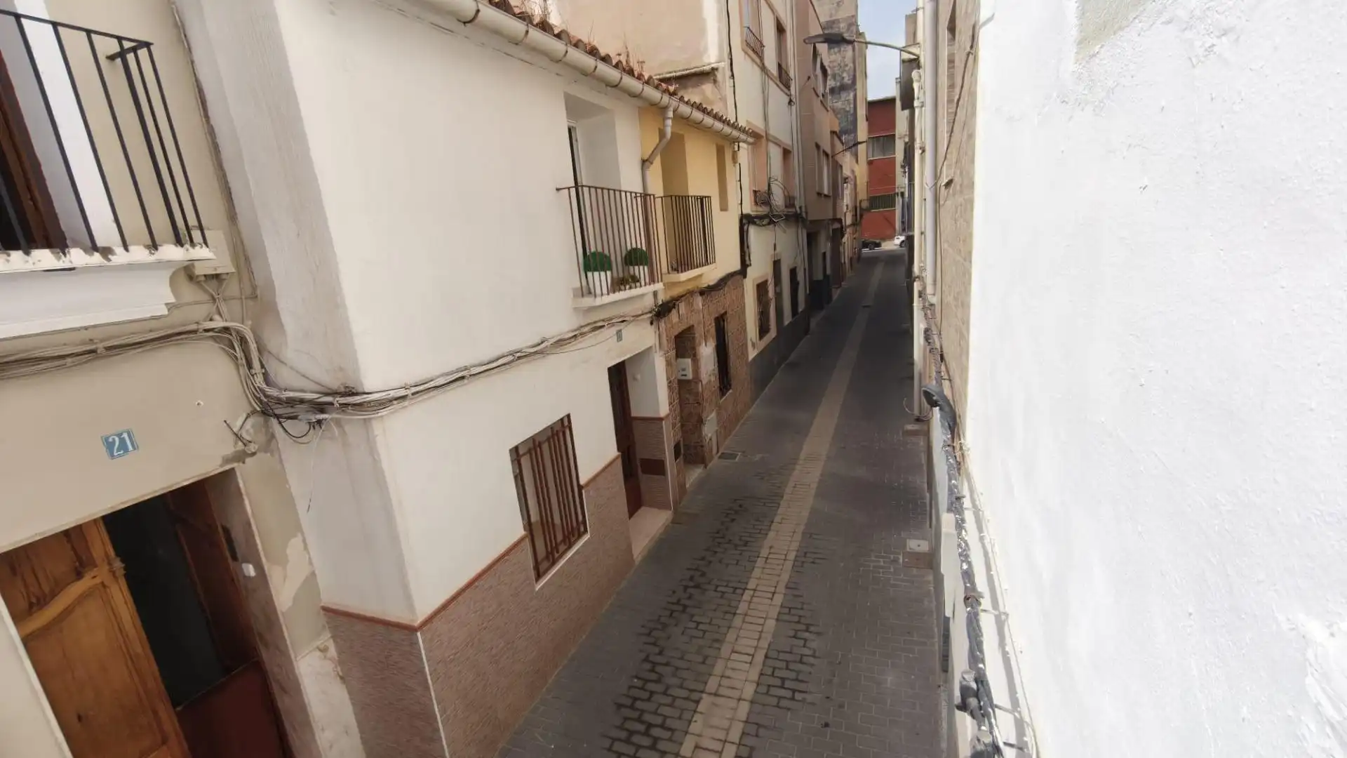 Vista exterior de Casa adosada en venda en Burriana / Borriana amb Balcó