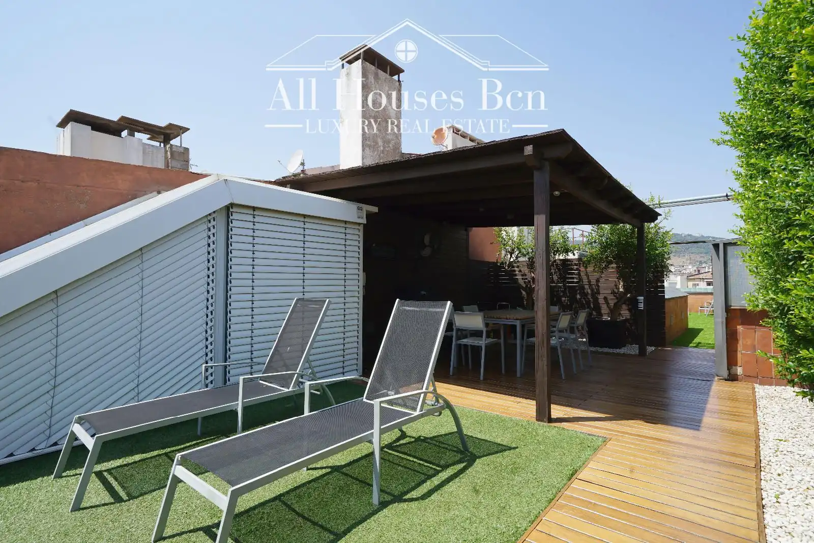 Terrassa de Dúplex en venda en Barcelona amb Aire condicionat, Calefacció i Parquet