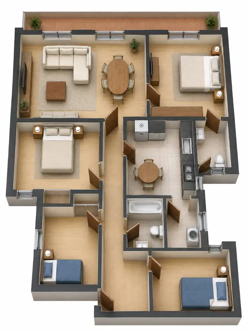 Penthouse with terrace for sale in Carrer de la Llibertat, imagen 42