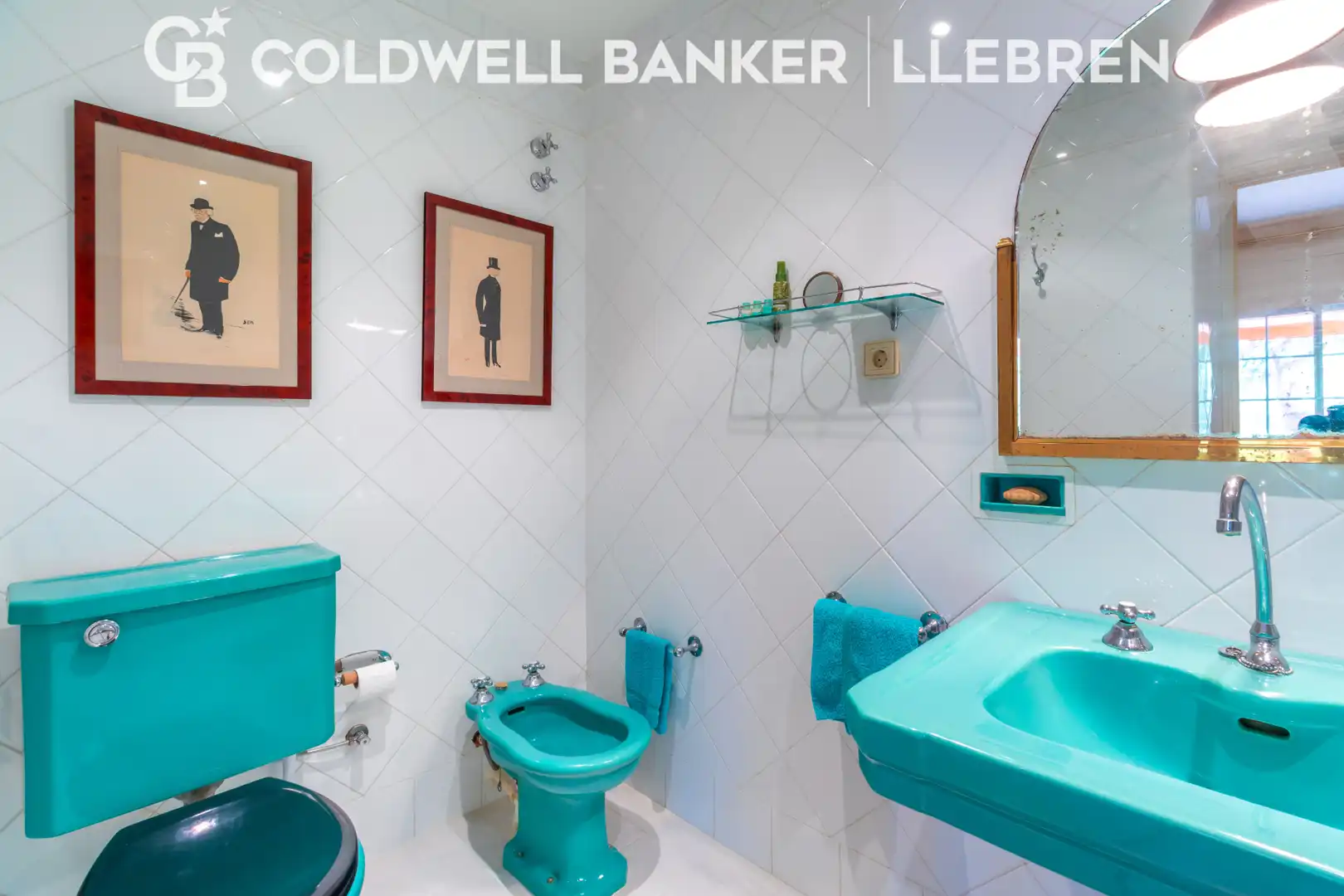 Baño de Casa o chalet en venta en Barcelona con Calefacción, Jardín privado y Parquet