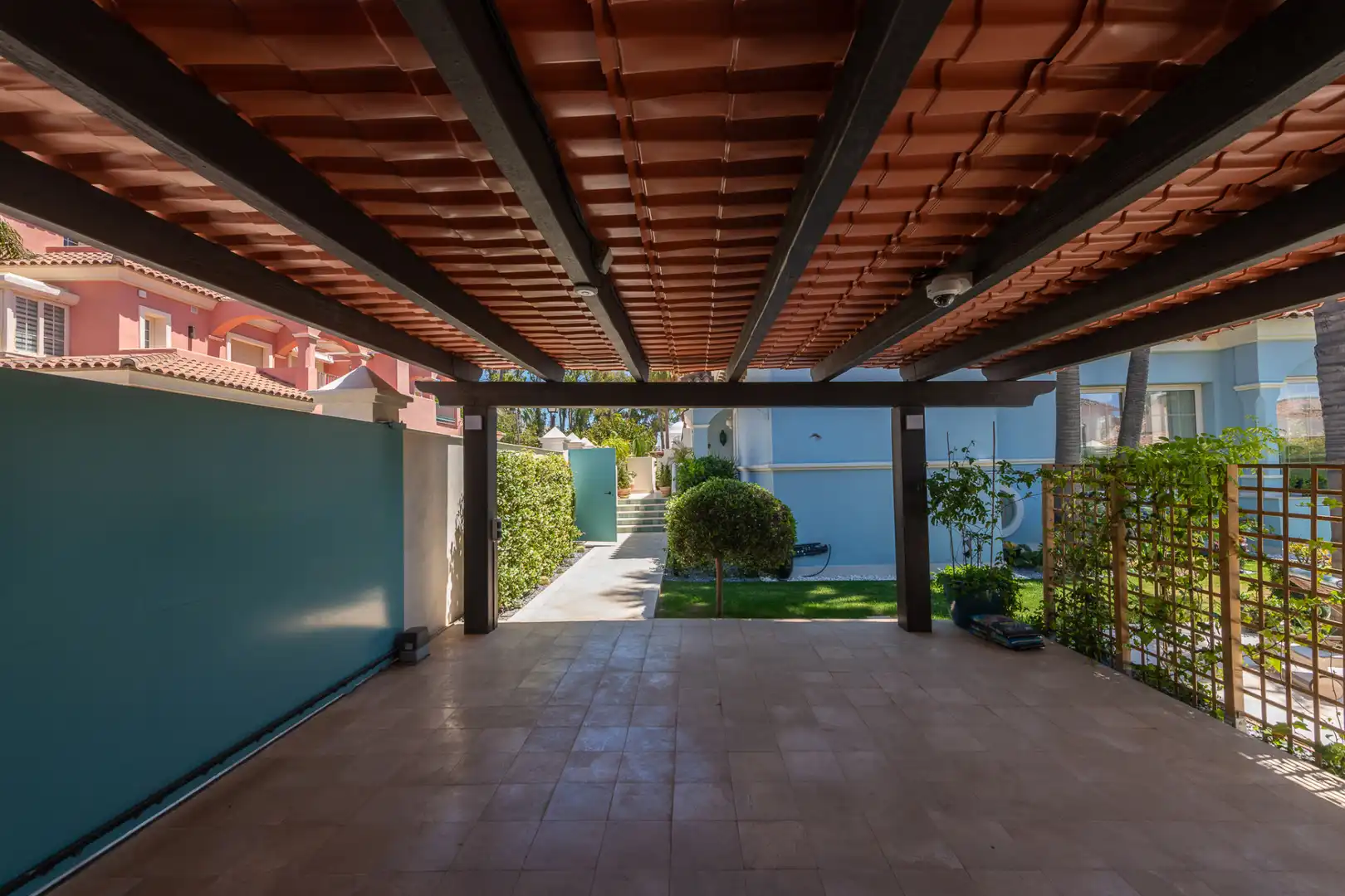 Terraza de Casa o chalet en venta en Marbella con Aire acondicionado, Calefacción y Jardín privado