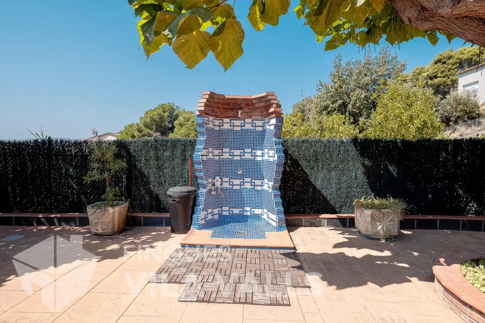 Piscina de Casa o xalet en venda en Caldes de Montbui amb Calefacció, Jardí privat i Terrassa