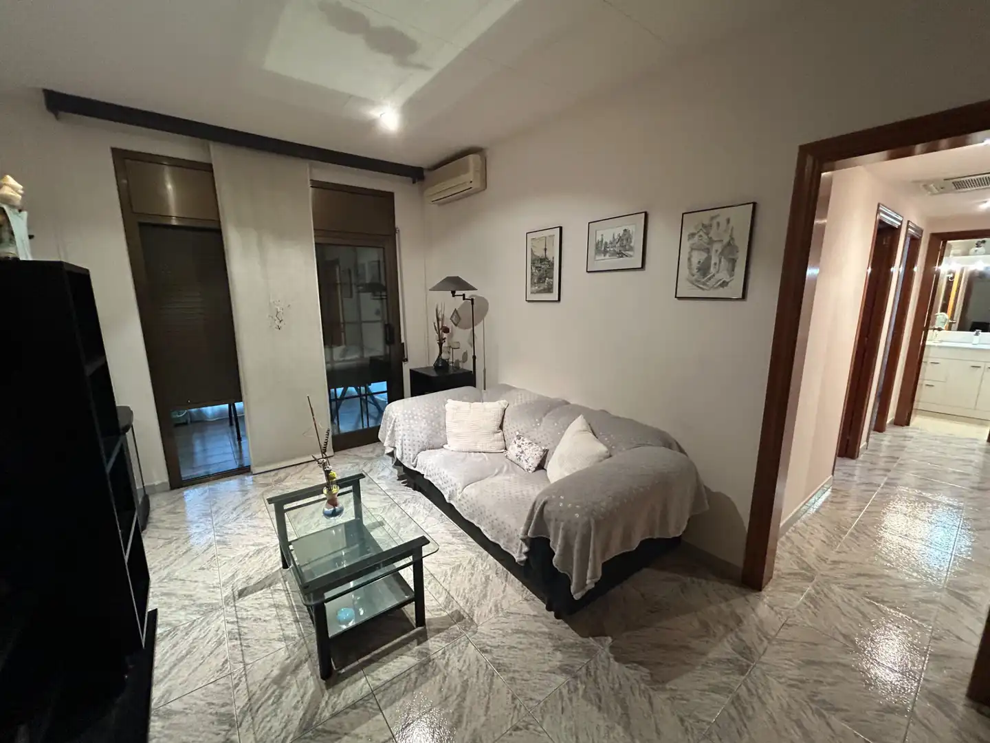 Sala d'estar de Àtic en venda en Barcelona amb Aire condicionat, Calefacció i Terrassa