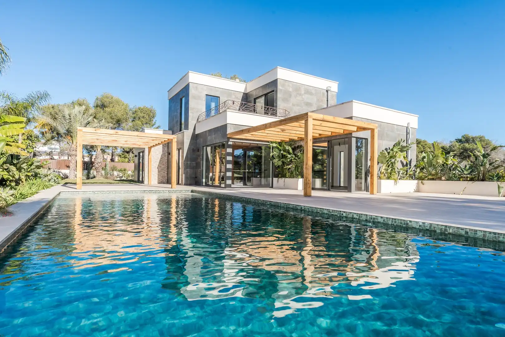 Swimming pool of Houses for sale in Jávea / Xàbia  with Air Conditioner, Heating and Private garden