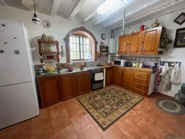Cuina de Casa o xalet en venda en Tàrbena amb Aire condicionat, Jardí privat i Terrassa