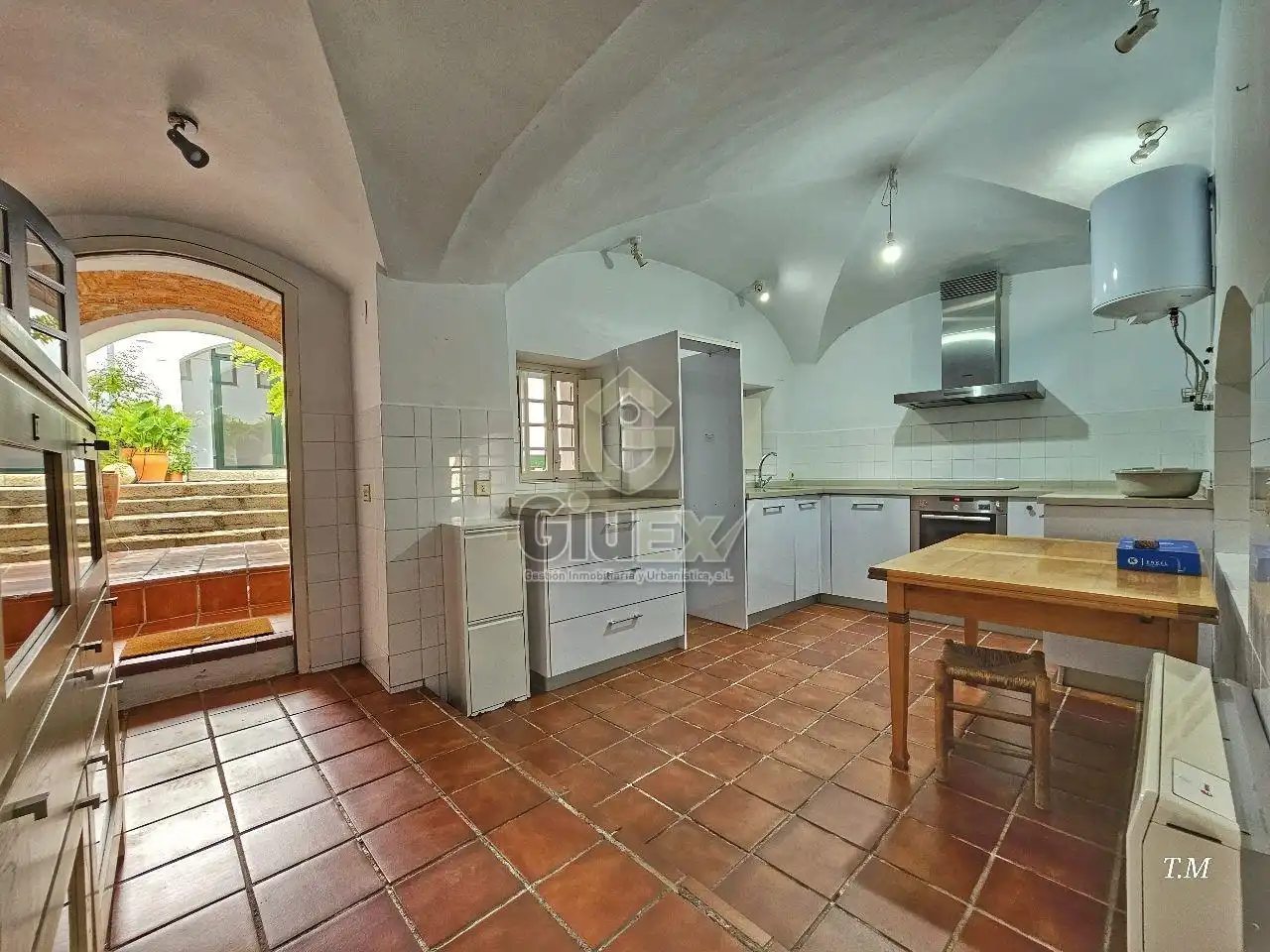 Cocina de Casa o chalet de alquiler en Cáceres con Calefacción, Terraza y Amueblado