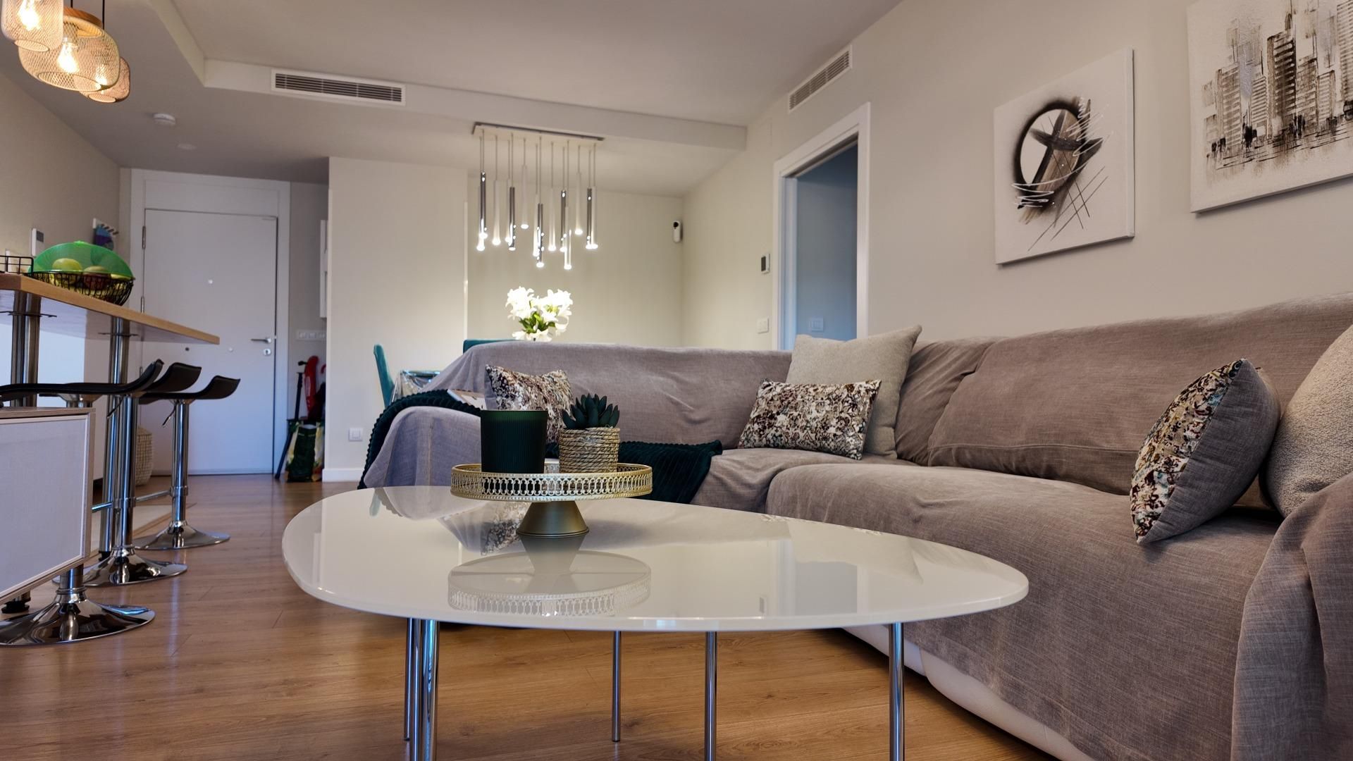 Living room of Flat to rent in Las Palmas de Gran Canaria  with Air Conditioner, Terrace and Balcony