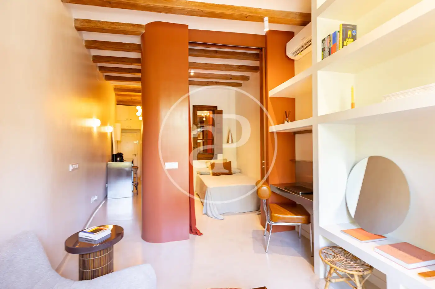 Bedroom of Flat for sale in Barcelona  with Air Conditioner, Heating and Furnished