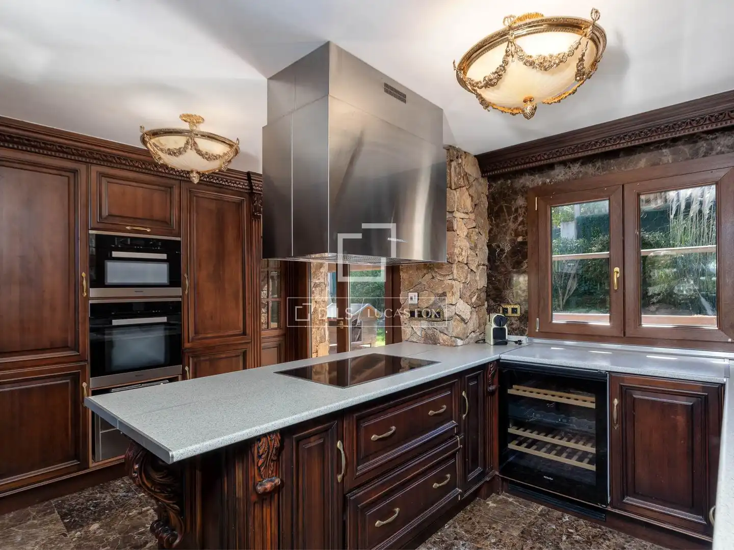 Cocina de Casa o chalet en venta en Blanes con Aire acondicionado, Calefacción y Jardín privado