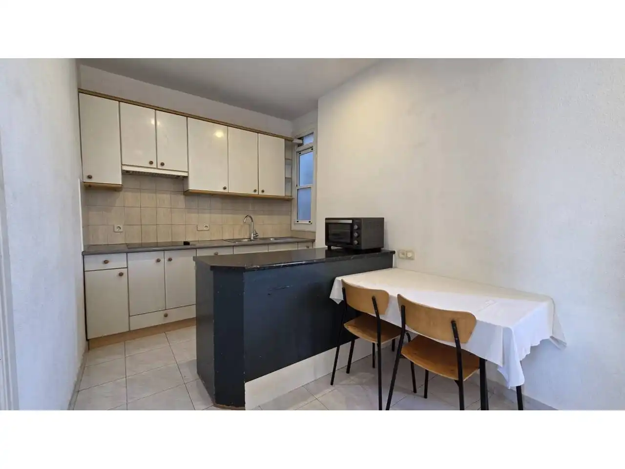 Cocina de Piso de alquiler en Barcelona con Amueblado y Balcón