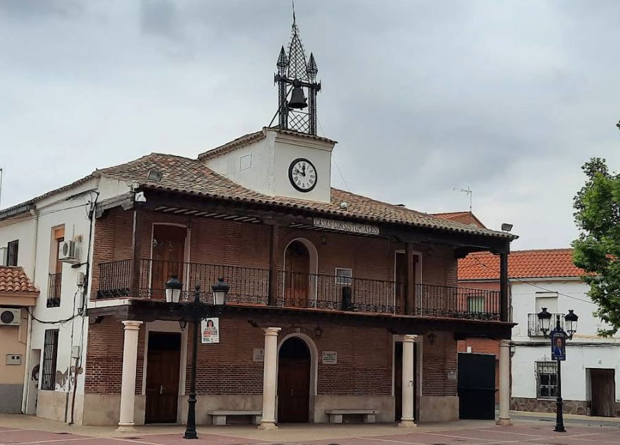 Exterior view of House or chalet for sale in Numancia de la Sagra  with Air Conditioner, Heating and Private garden