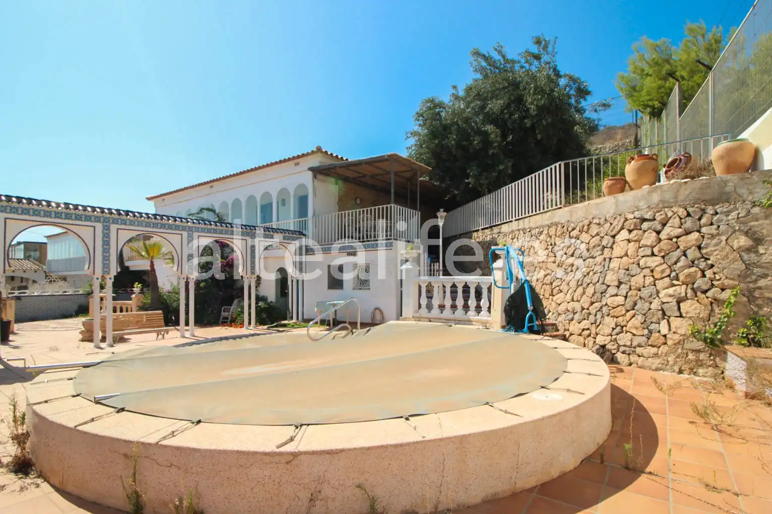 Vista exterior de Casa o chalet en venta en Altea con Aire acondicionado, Calefacción y Terraza