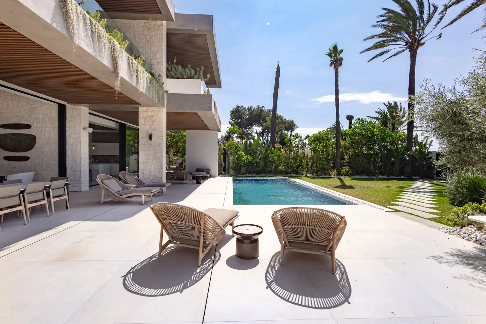Terrassa de Casa o xalet en venda en Marbella amb Aire condicionat, Terrassa i Traster
