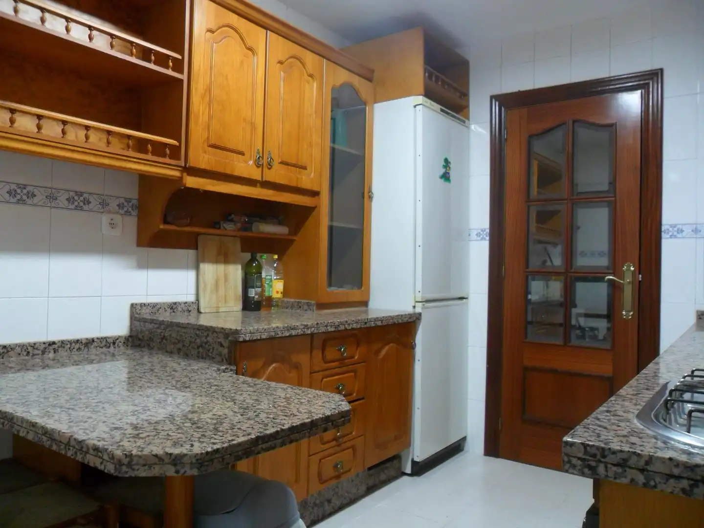 Kitchen of Flat for rent in Granada  with Terrace and Furnished