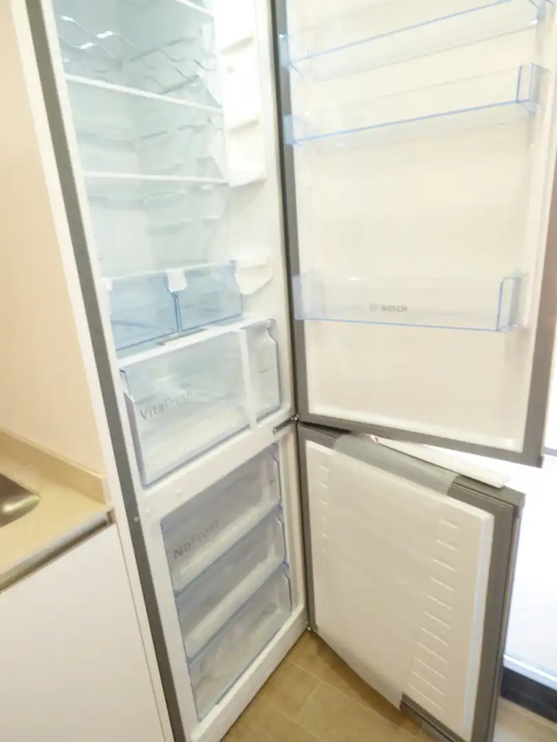 Kitchen of Flat for rent in Madrid  with Air Conditioner, Heating and Private garden
