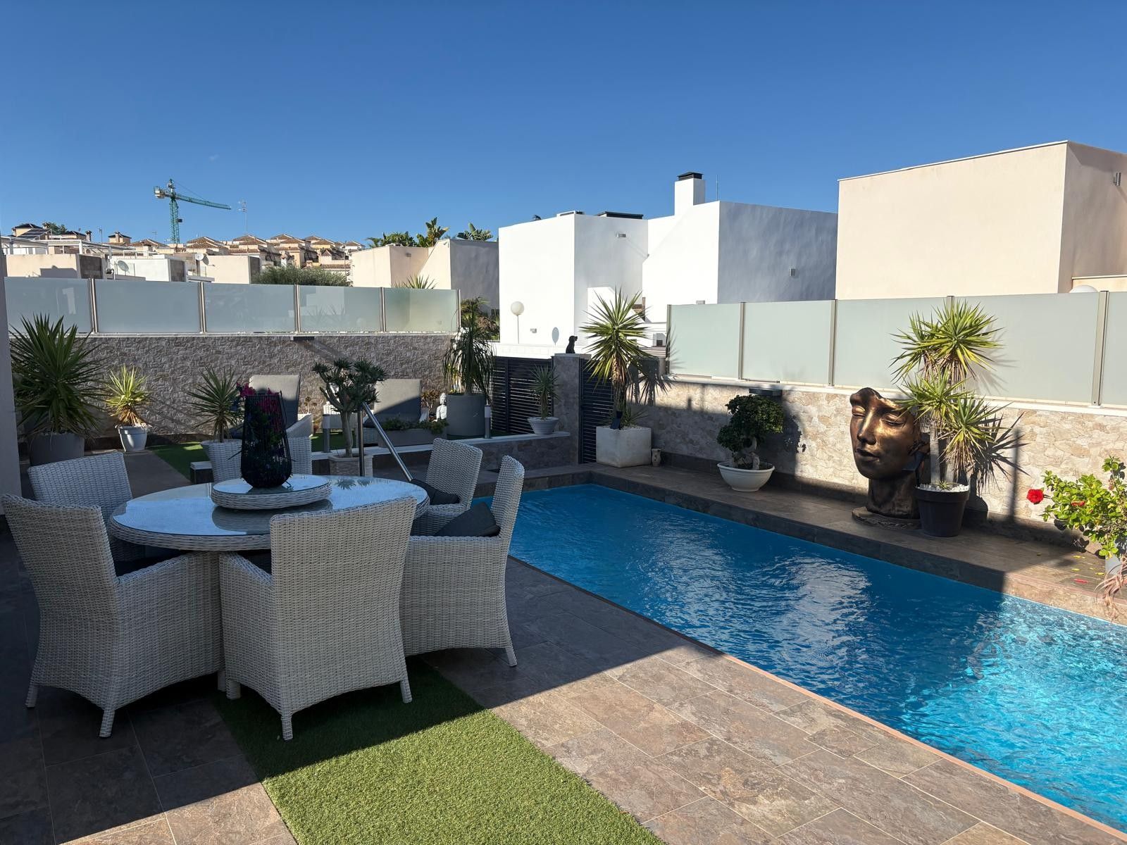 Piscina de Casa o chalet en venta en Orihuela con Aire acondicionado, Jardín privado y Terraza