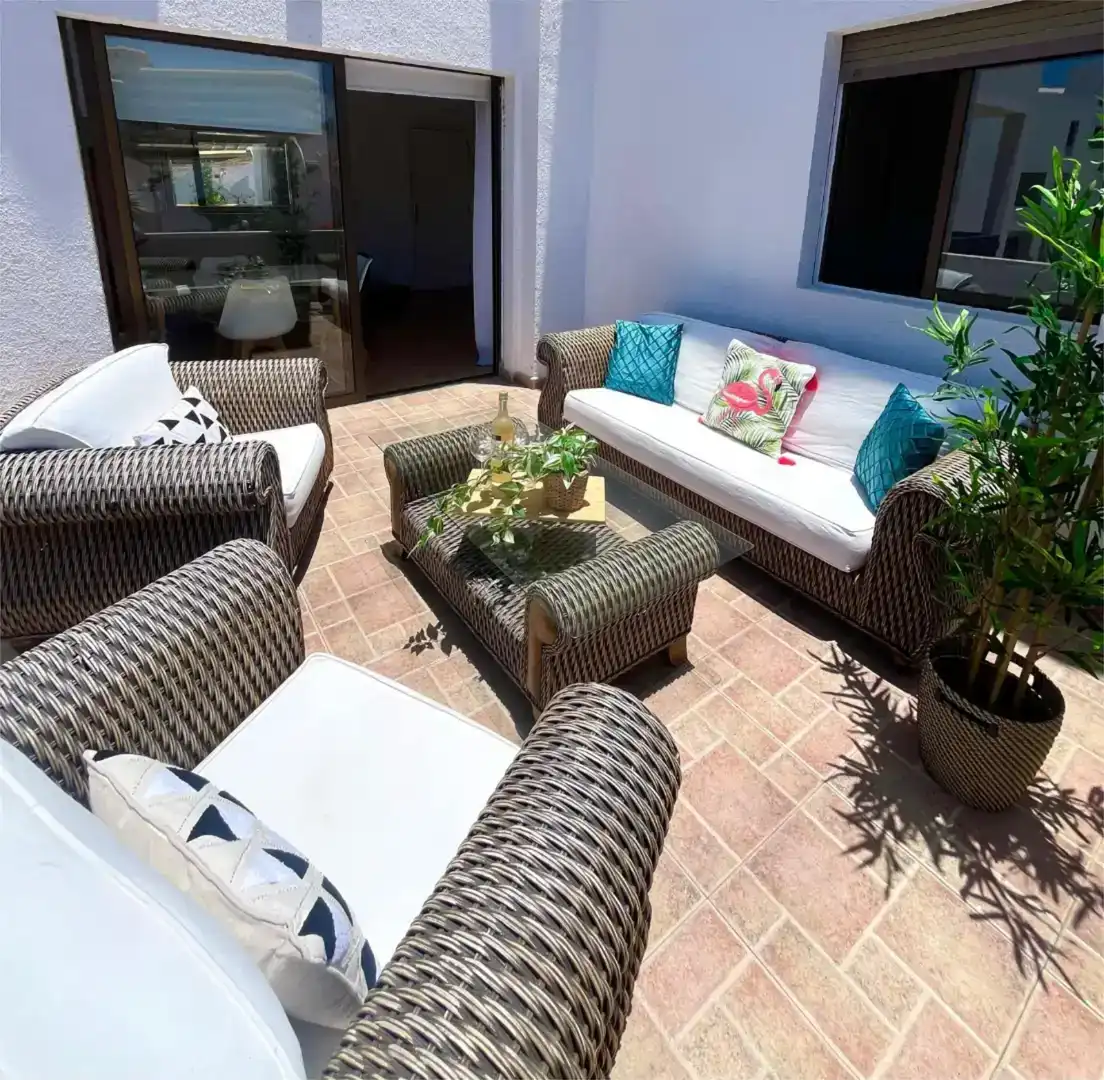 Terraza de Apartamento en venta en Adeje con Piscina y Balcón