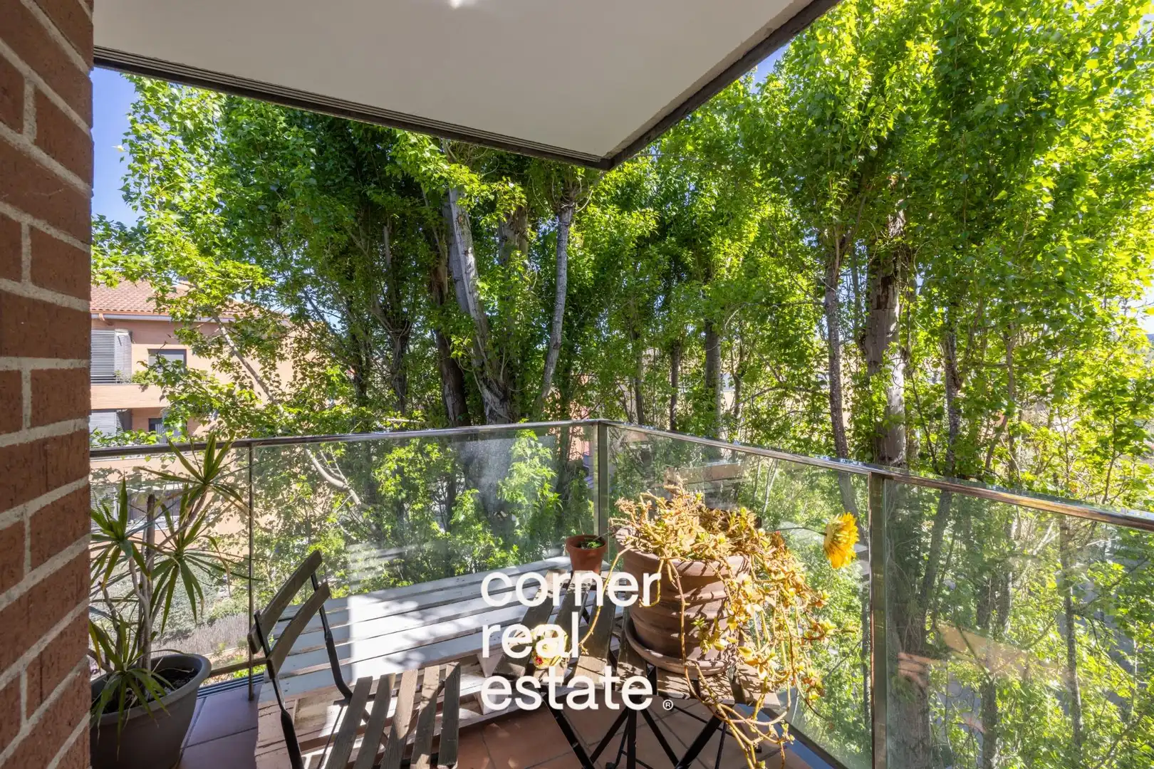 Terrassa de Àtic en venda en Sant Cugat del Vallès amb Calefacció, Parquet i Terrassa
