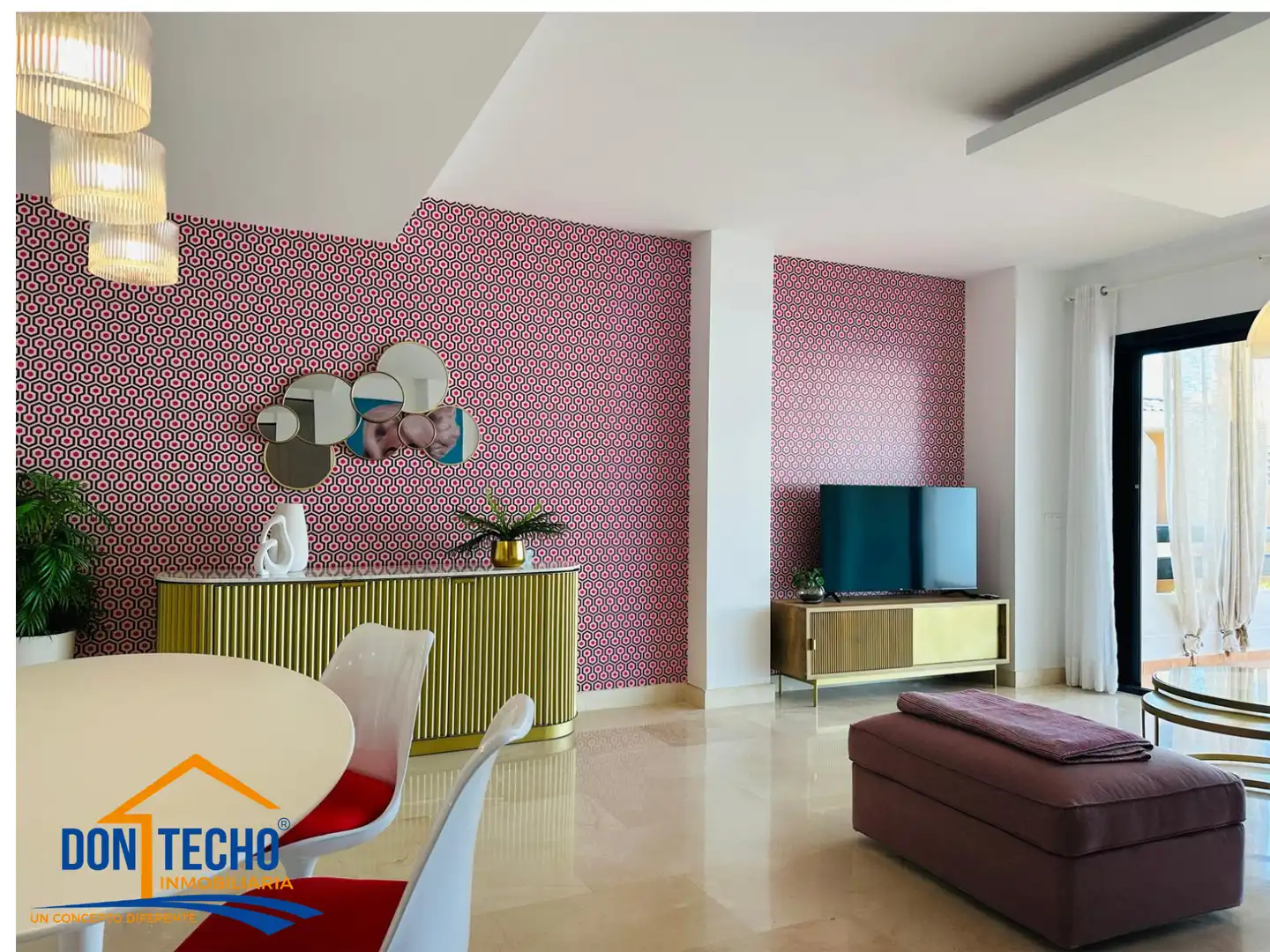Wohnzimmer von Wohnung zum Verkauf in Estepona mit Terrasse, Abstellraum und Ofen