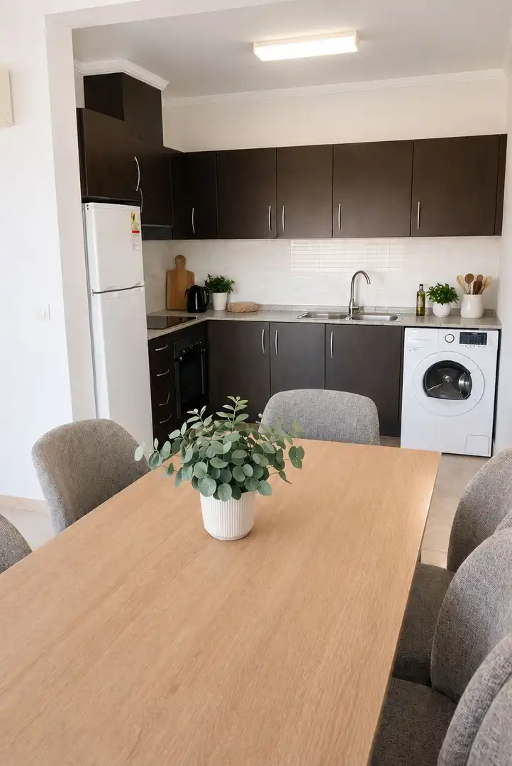 Cuina de Apartament en venda en Pedreguer amb Aire condicionat, Calefacció i Jardí privat