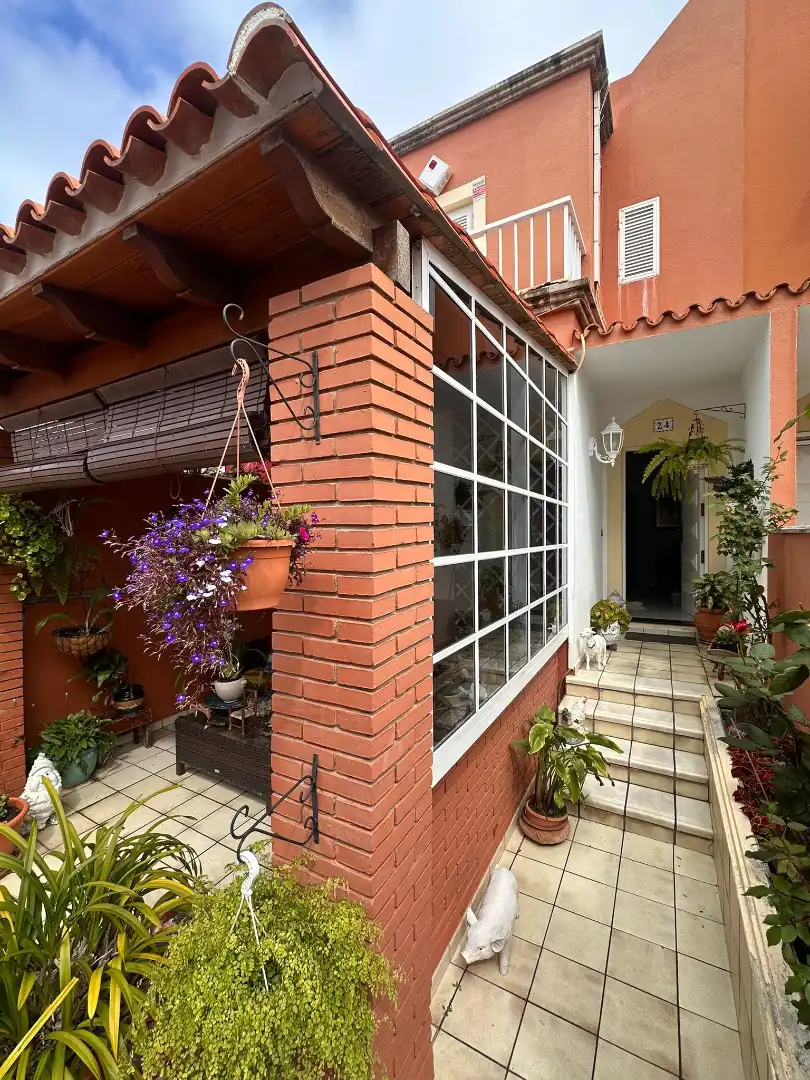 Terraza de Casa adosada en venta en Las Palmas de Gran Canaria con Aire acondicionado, Jardín privado y Terraza