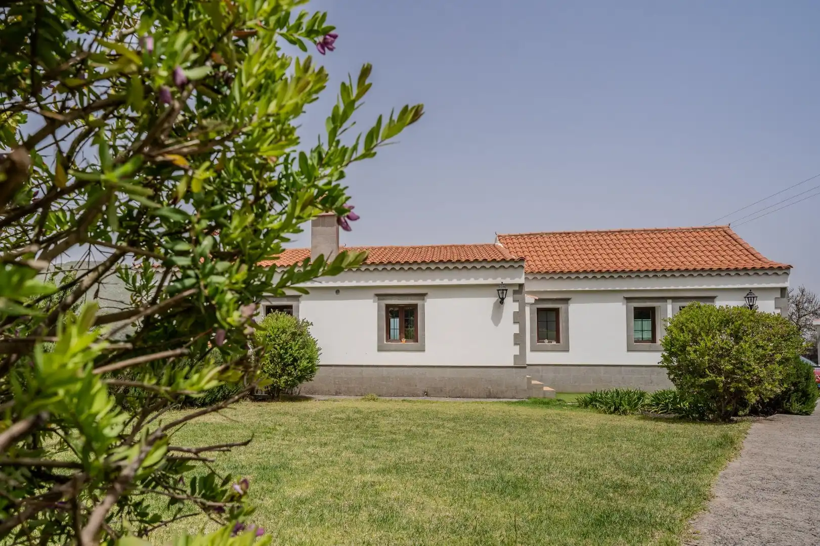 Vista exterior de Casa o chalet en venta en Vega de San Mateo con Aire acondicionado, Calefacción y Jardín privado