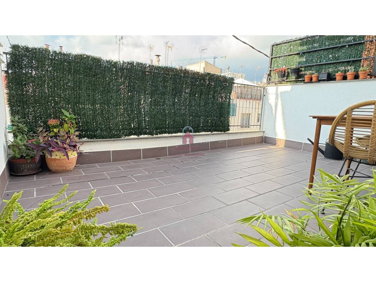 Terrace of Single-family semi-detached for sale in Terrassa  with Heating and Terrace