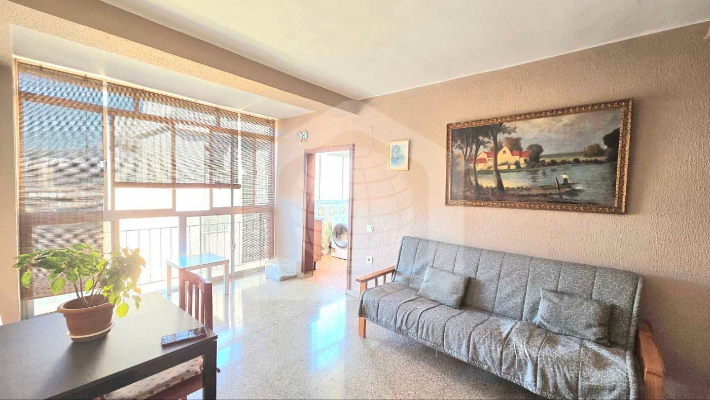 Sala d'estar de Pis en venda en Málaga Capital amb Traster