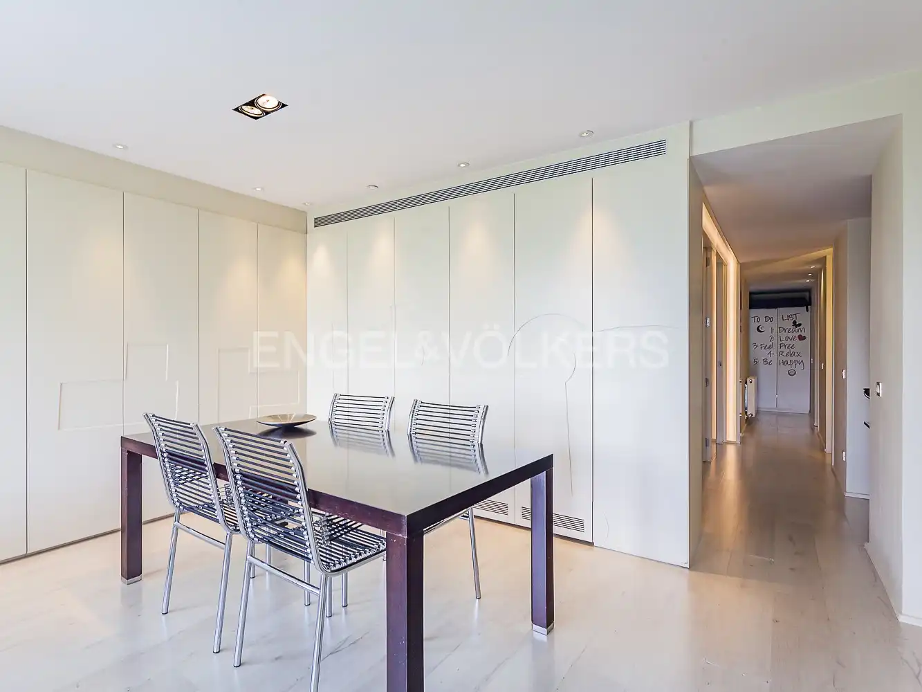 Dining room of Houses for sale in Sant Cugat del Vallès  with Air Conditioner, Heating and Private garden