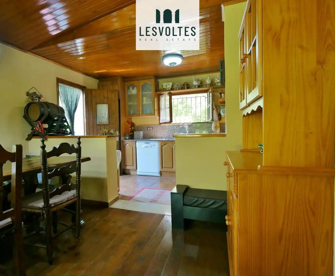 Cocina de Casa o chalet en venta en Ventalló con Jardín privado, Parquet y Terraza