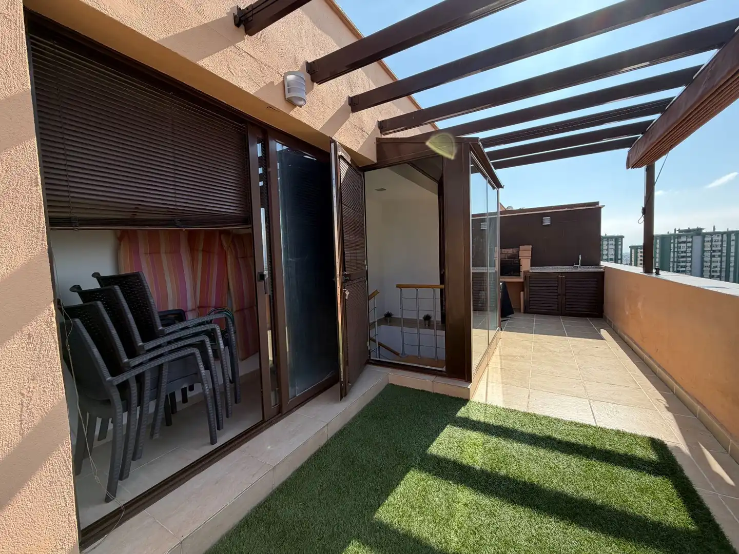 Terrace of Flat for sale in Málaga  with Air Conditioner, Heating and Terrace