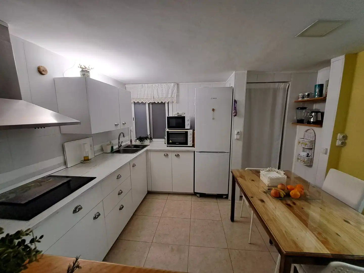Kitchen of Flat for sale in Málaga  with Air Conditioner, Terrace and Furnished