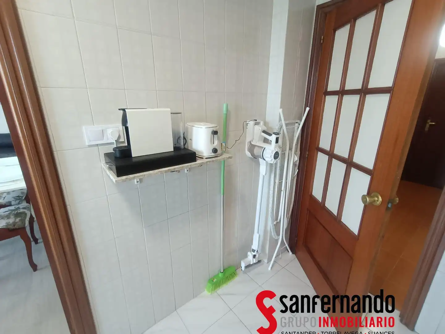 Cocina de Piso de alquiler en Santander con Calefacción y Amueblado