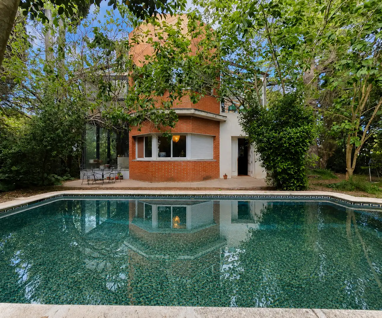 Swimming pool of Houses for sale in Sant Cugat del Vallès
